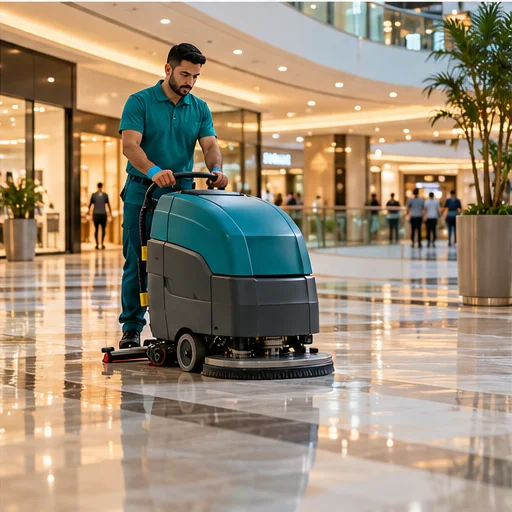 Mall & commercial cleaning